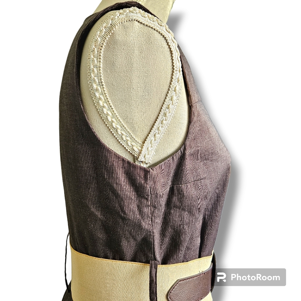 Barkins | Brown dress | Size-10 | with original belt plus free belt - Picture 5 of 9